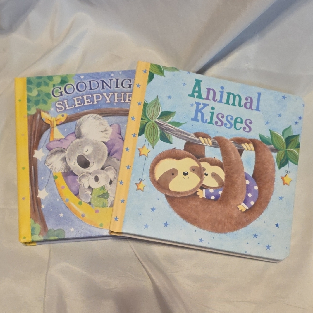Animal Kisses and Goodnight Sleepyhead Board Books